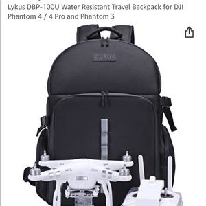 LYKUS backpack for DJI Phantom drone